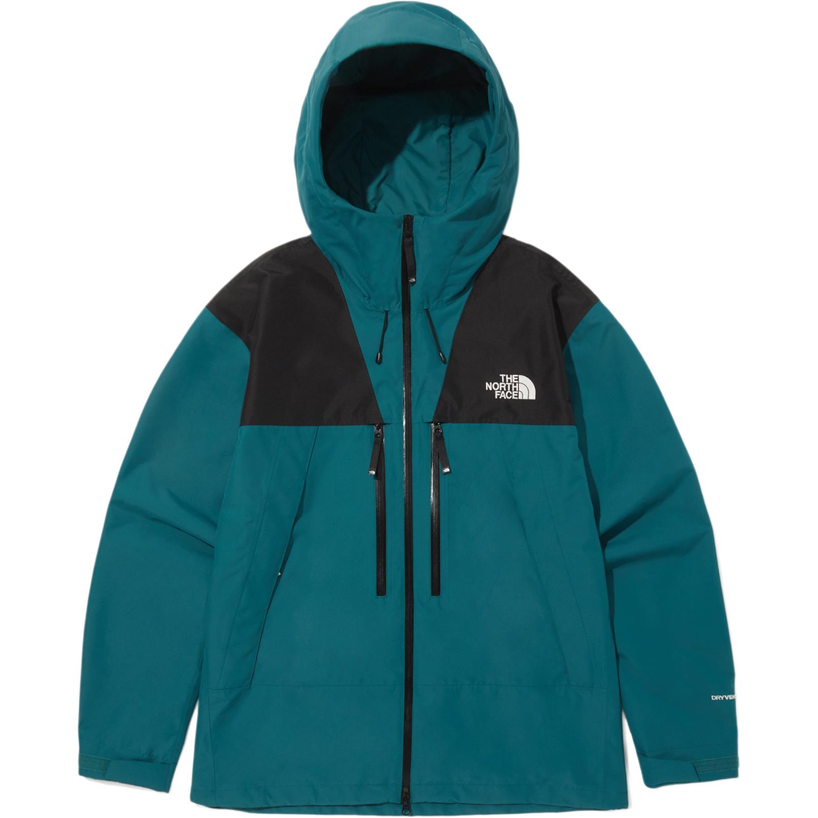 TNF Blue Zip-Up Hooded Logo Jacket - Relaxed Fit NJ2HQ50D