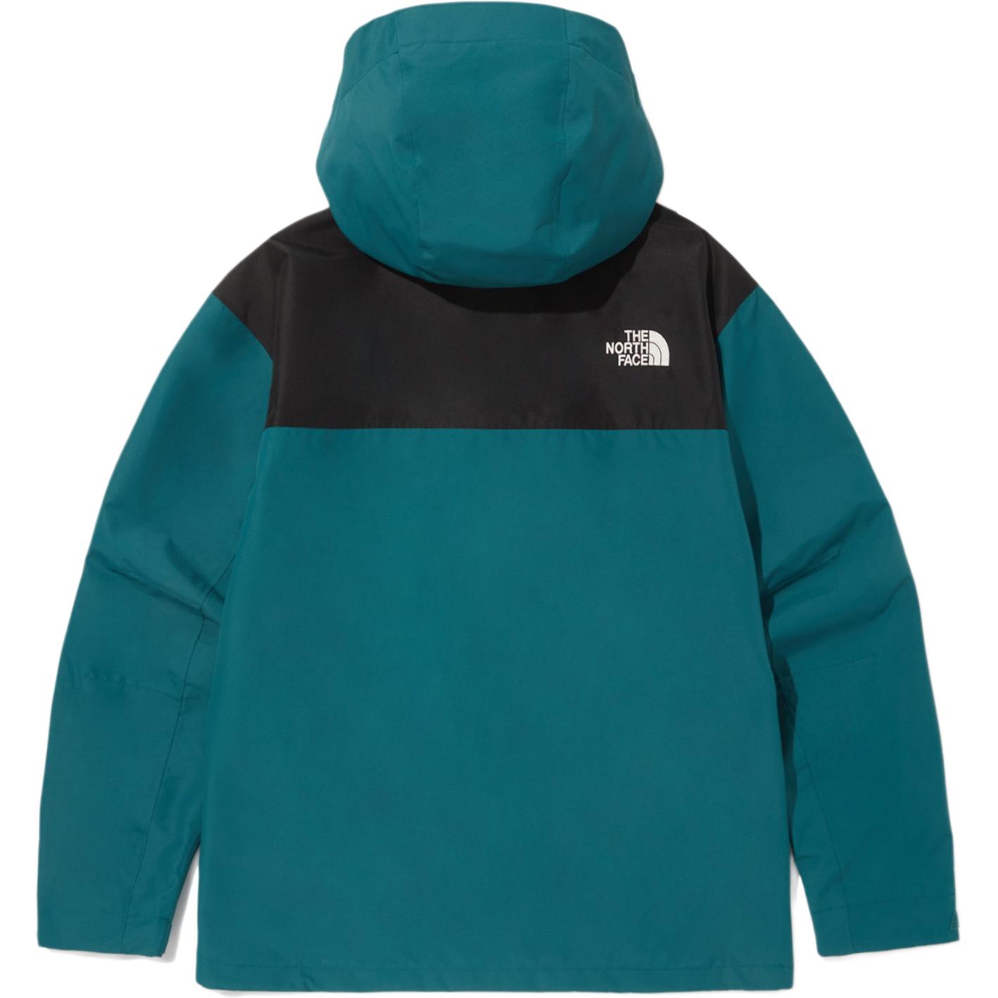 TNF Blue Zip-Up Hooded Logo Jacket - Relaxed Fit NJ2HQ50D 圖 3