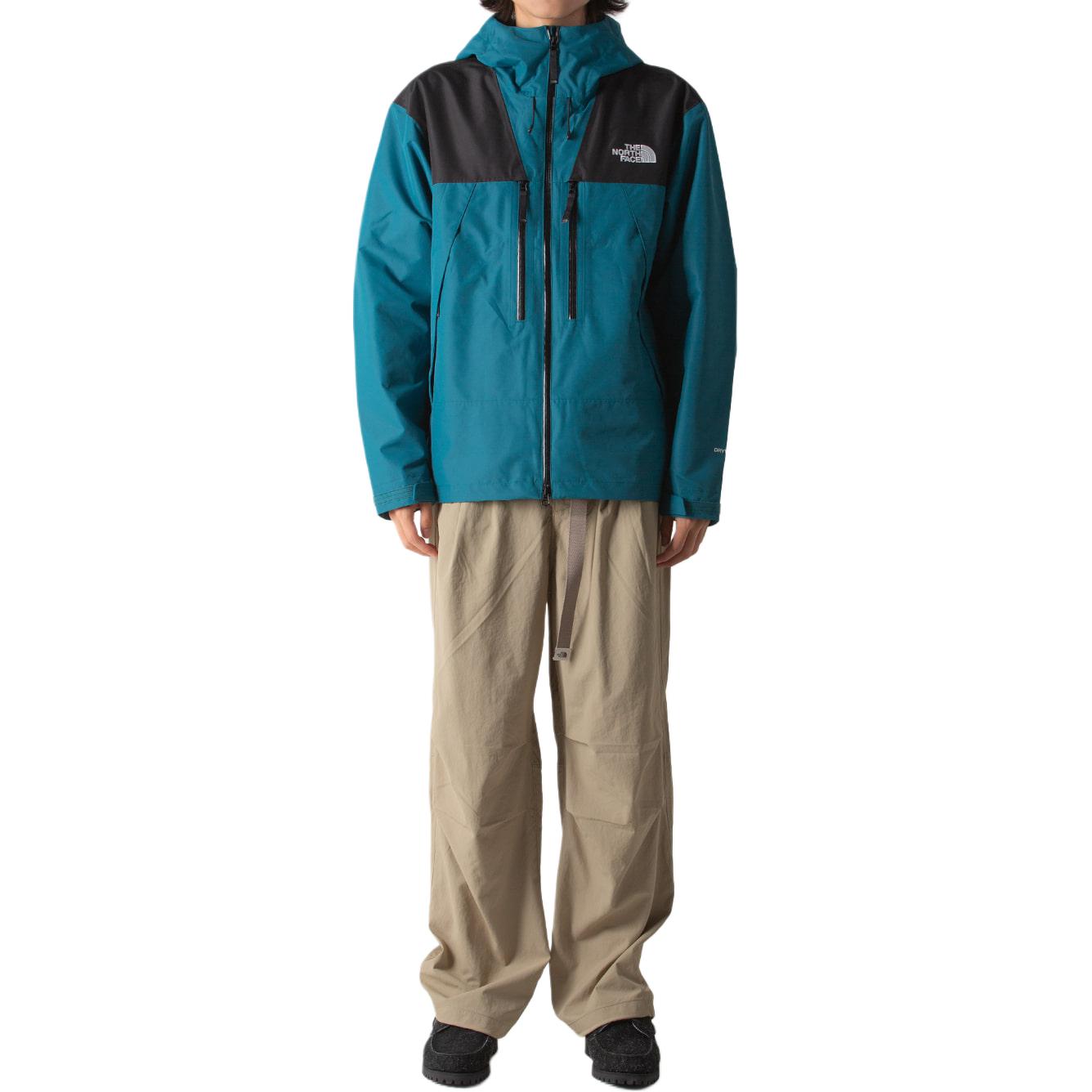 TNF Blue Zip-Up Hooded Logo Jacket - Relaxed Fit NJ2HQ50D 圖 5