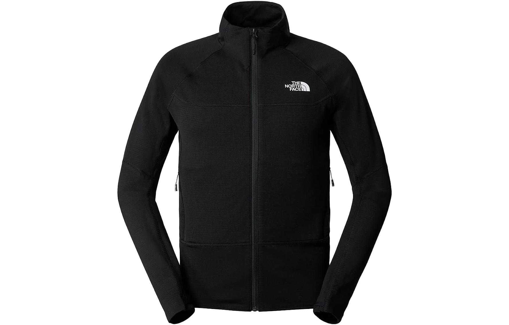 TNF Bolt Polartec® Black Logo Fleece Jacket - Warm & Breathable NF0A825F-JK3