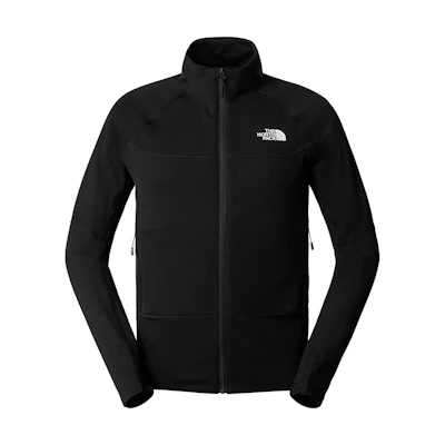 TNF Bolt Polartec® Black Logo Fleece Jacket - Warm & Breathable NF0A825F-JK3