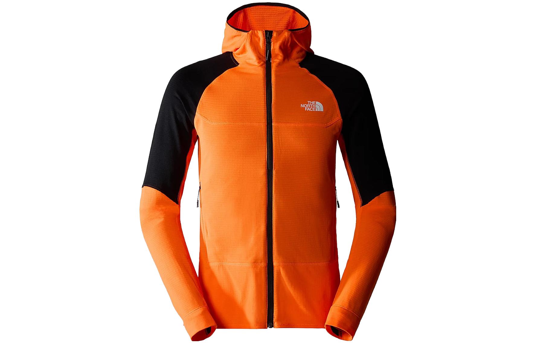 TNF Bolt Polartec® Colorblock Logo Hoodie Jacket Men’s Orange NF0A825E-DMA