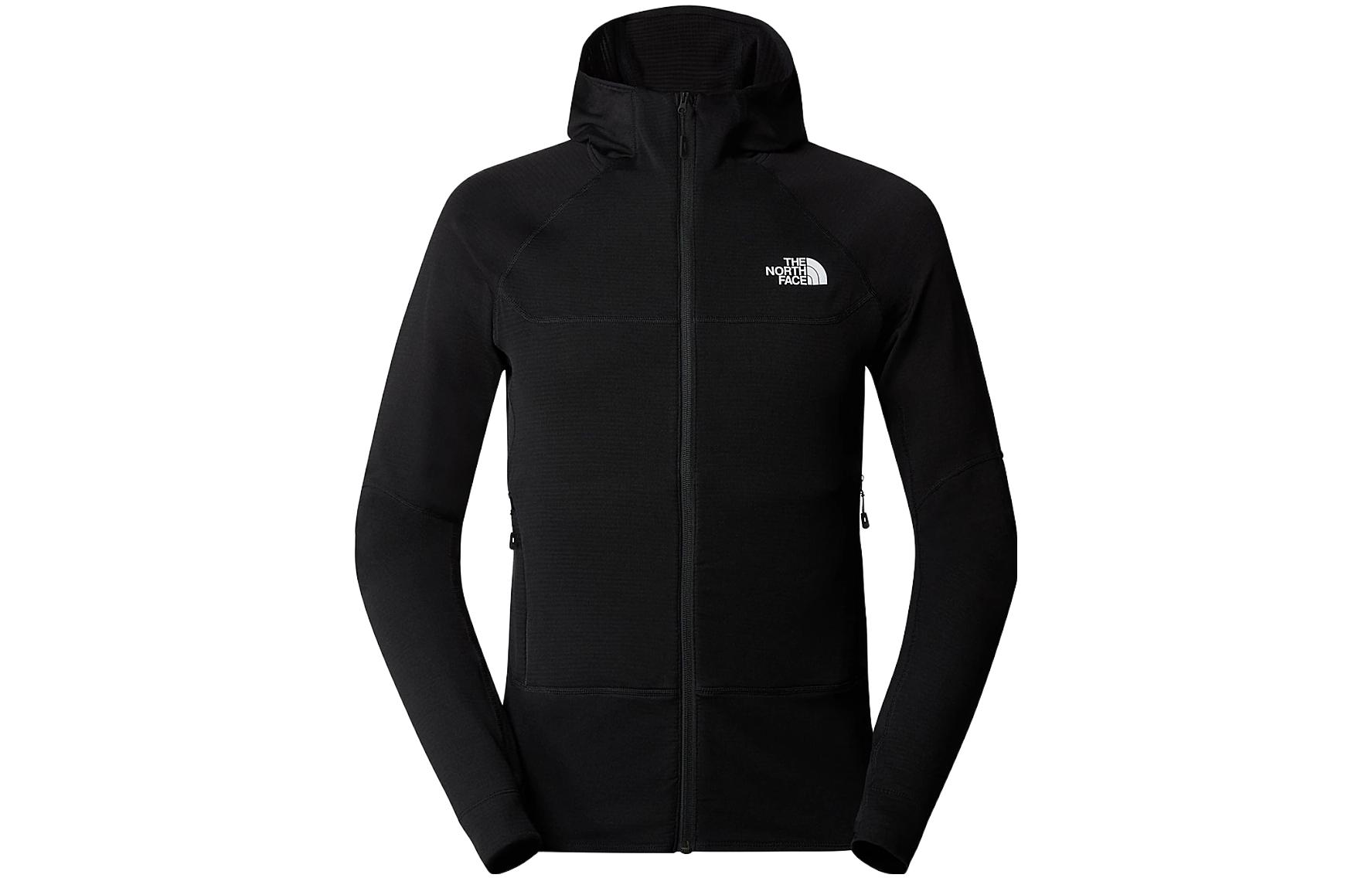 TNF Bolt Polartec® Solid Logo Hooded Breathable Jacket Black NF0A825E-JK3
