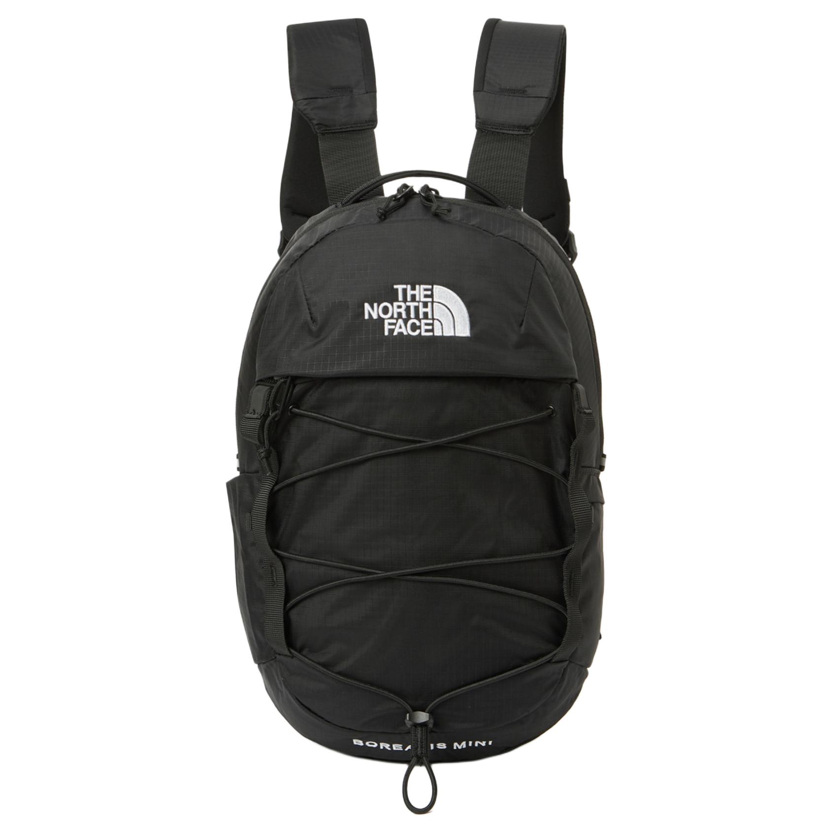 The North Face Borealis 10L Mini Backpack Black Nylon Adjustable Straps Unisex NM2DQ55A
