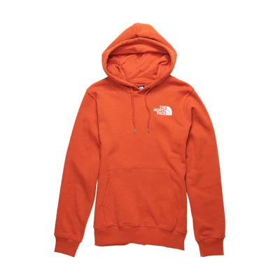 TNF Box NSE Brick Red Hoodie with Back Logo Print for Men NF0A7UNS-SV6