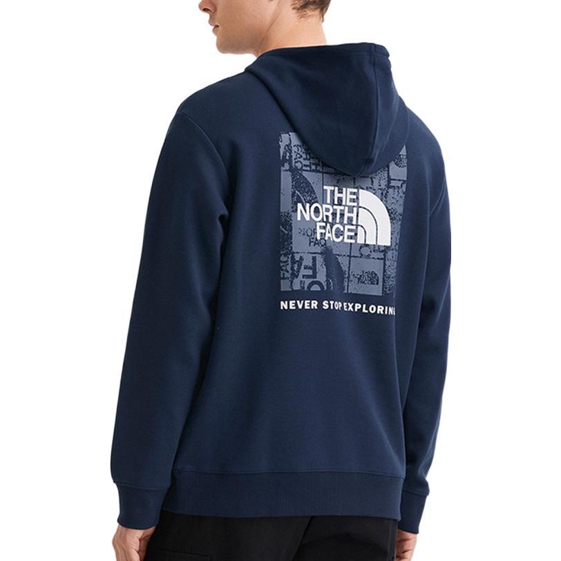 Lookbook 北面經典方盒標誌連帽衫 '米色'（亞洲尺寸）