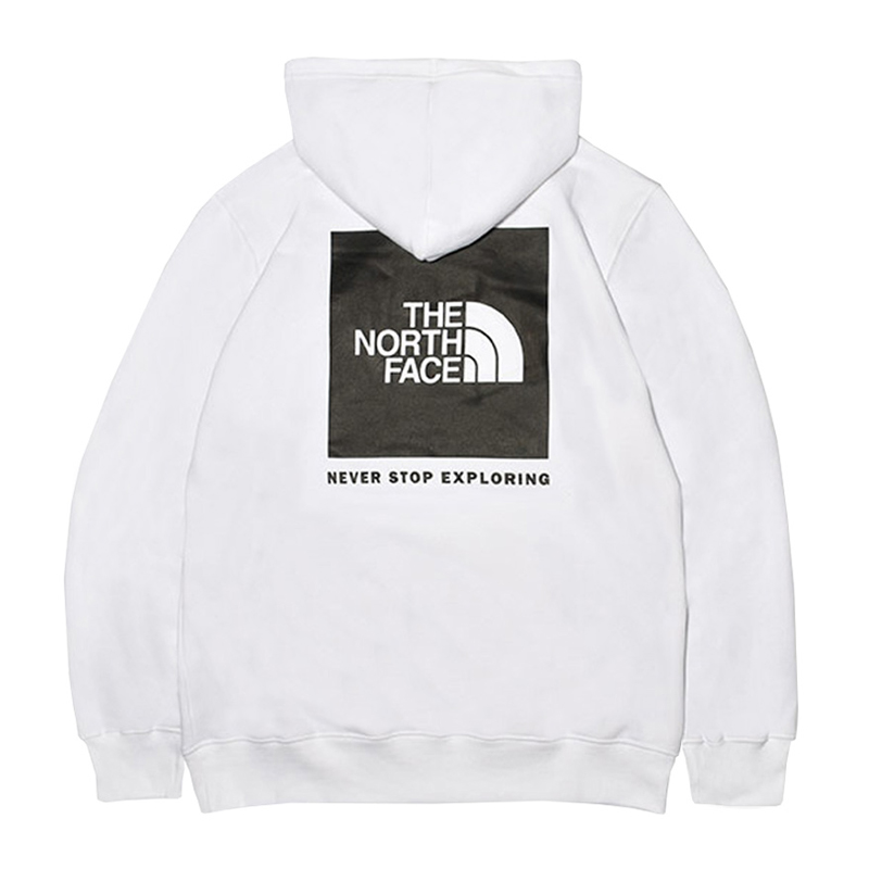 TNF Box NSE Logo Hoodie White NF0A7UNS-LA9