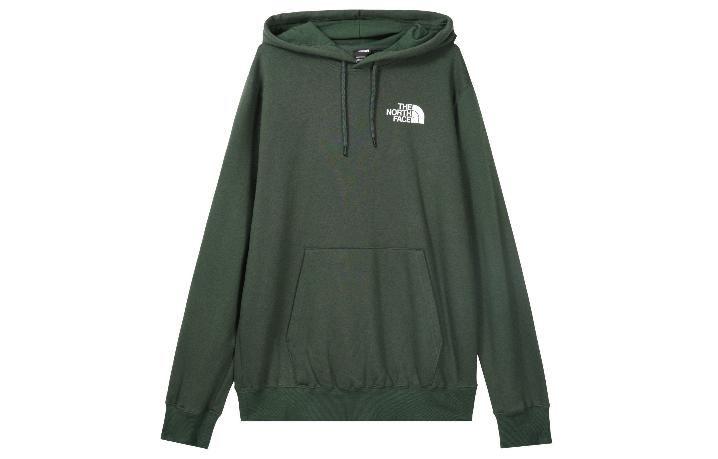 TNF Box NSE Pullover Hoodie Green - Logo Long Sleeve NF0A7UNS-I0P