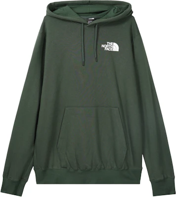 The North Face Box NSE Pullover Hoodie Green - Logo Long Sleeve NF0A7UNS-I0P Buy The North Face Box NSE Pullover Hoodie Green - Logo Long Sleeve NF0A7UNS-I0P