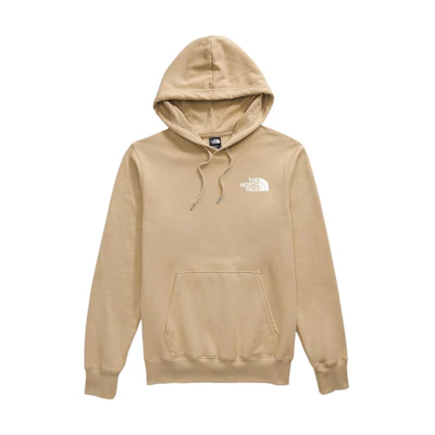 TNF Box NSE Pullover Hoodie Khaki - Square Logo Back Print NF0A7UNS-VI3
