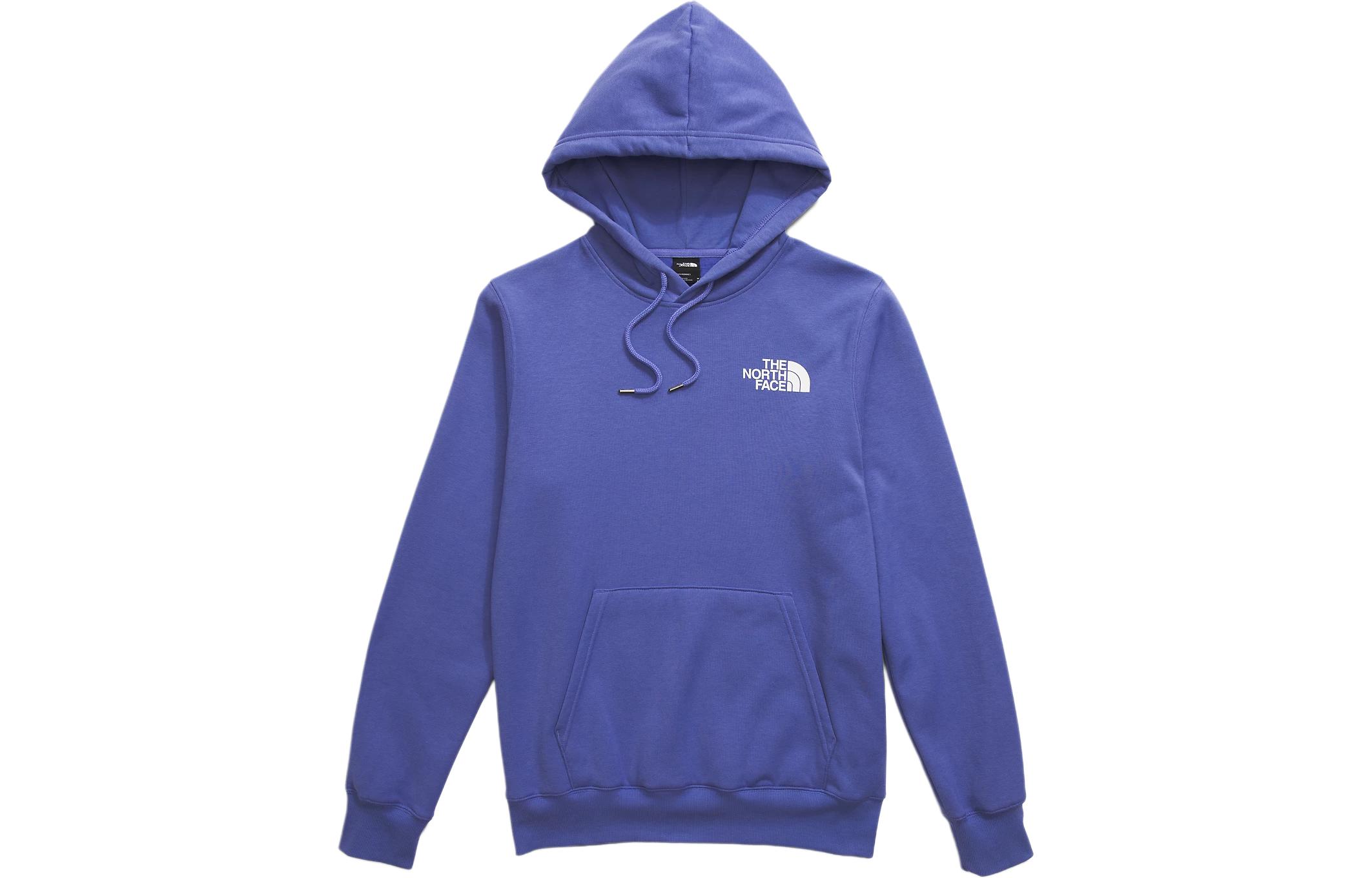 TNF Box NSE Purple Pullover Hoodie with Back Logo Print NF0A7UNS-PFO