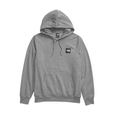 TNF Brand Proud Letter Print Hoodie Gray Pullover NF0A86WV-YDI