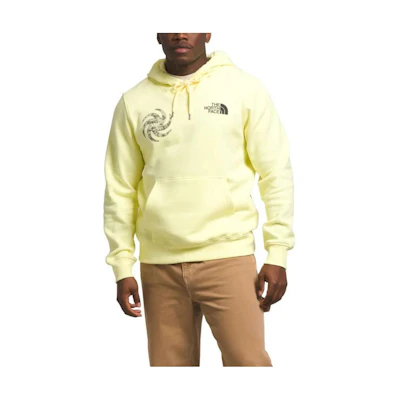 TNF Brand Proud Yellow Hoodie with Logo Print NF0A8121-OBK