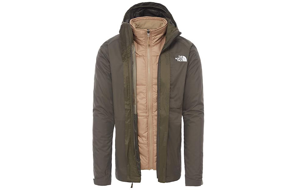 TNF Brown 3-in-1 Waterproof Windbreaker Jacket NF0A4M6X-47U