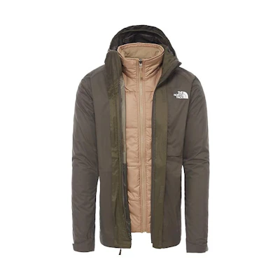 TNF Brown 3-in-1 Waterproof Windbreaker Jacket NF0A4M6X-47U