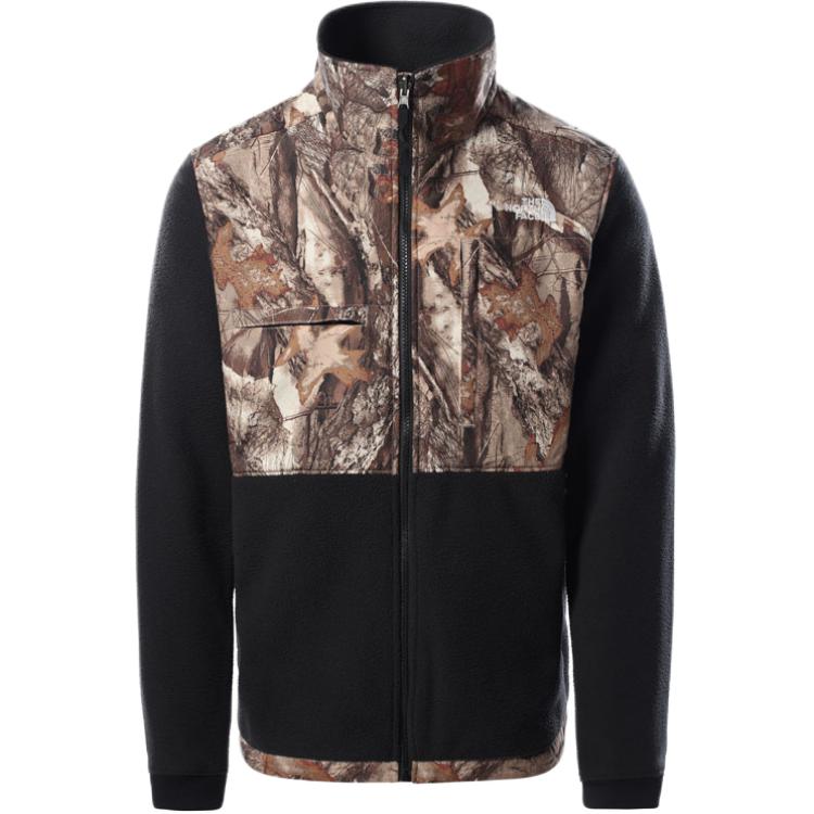 TNF Brown Camo Panel Fleece Jacket NF0A4QYJ-05U