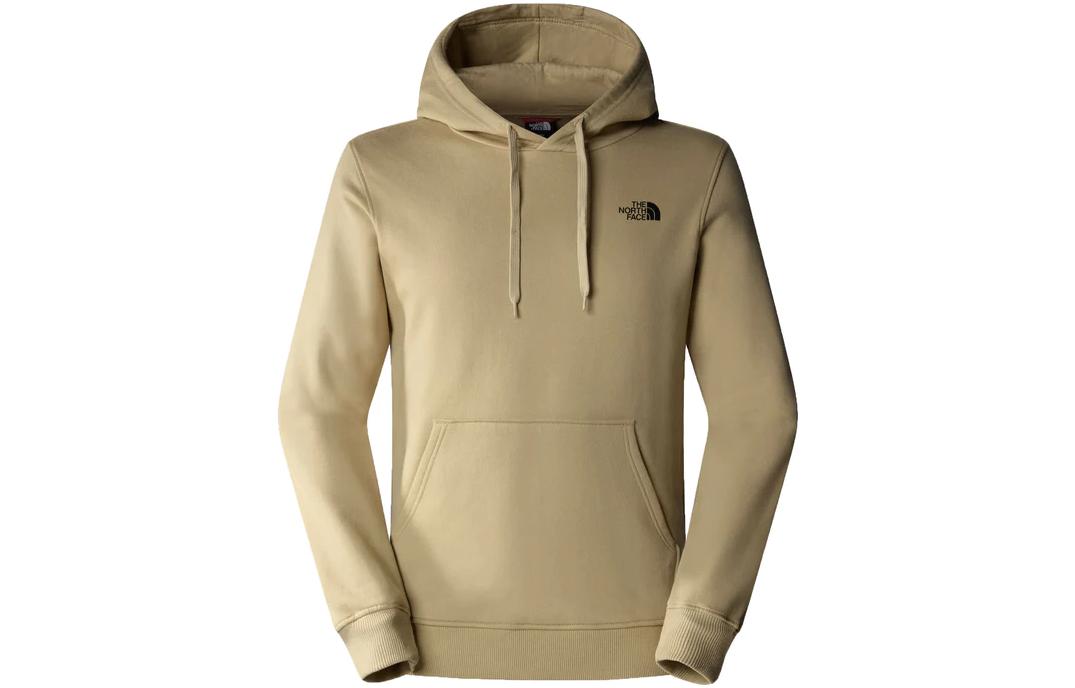 TNF Brown Casual Hoodie with Letter Print NF0A7X1JL-K51