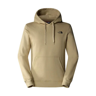 TNF Brown Casual Hoodie with Letter Print NF0A7X1JL-K51