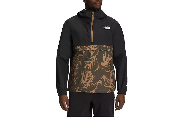 TNF Brown Graphic Logo Pullover Hoodie Jacket NF0A7QF5-IRP