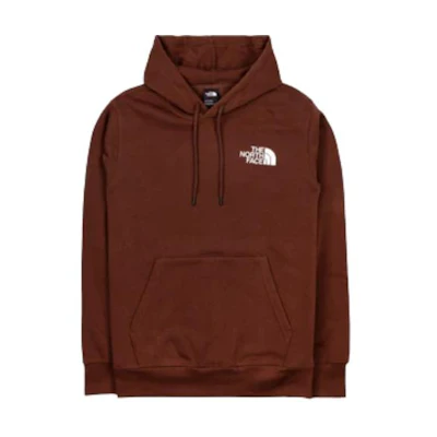 TNF Brown Letter Print Pullover Hoodie NF0A7NUS-8C3
