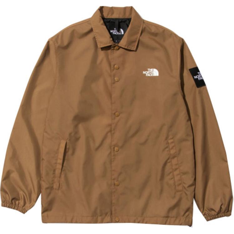 Buy The North Face 棕色長袖排釦Logo 夾克 服裝 NP72130-UB