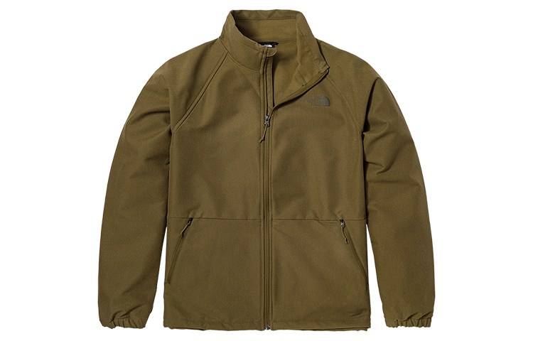 TNF Brown Outdoor Water-Resistant Utility Softshell Jacket NF0A7W7S-UXC 圖 2