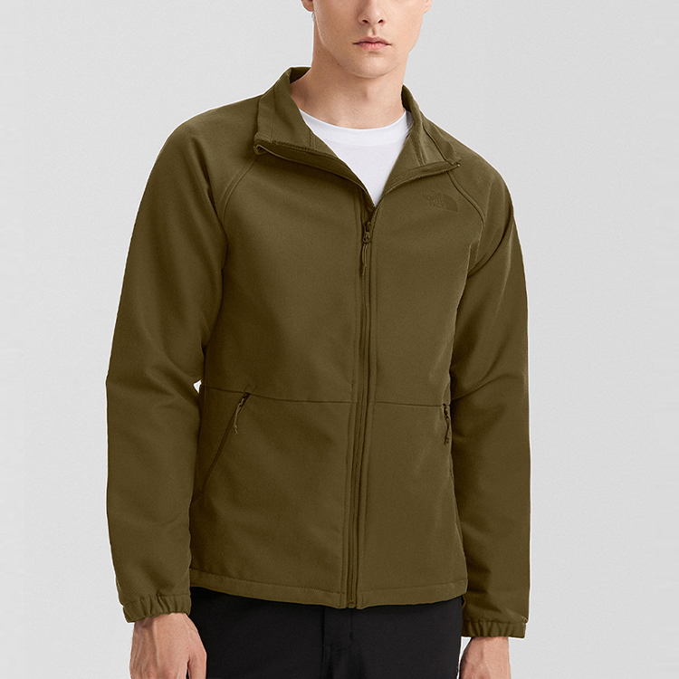 TNF Brown Outdoor Water-Resistant Utility Softshell Jacket NF0A7W7S-UXC 圖 4