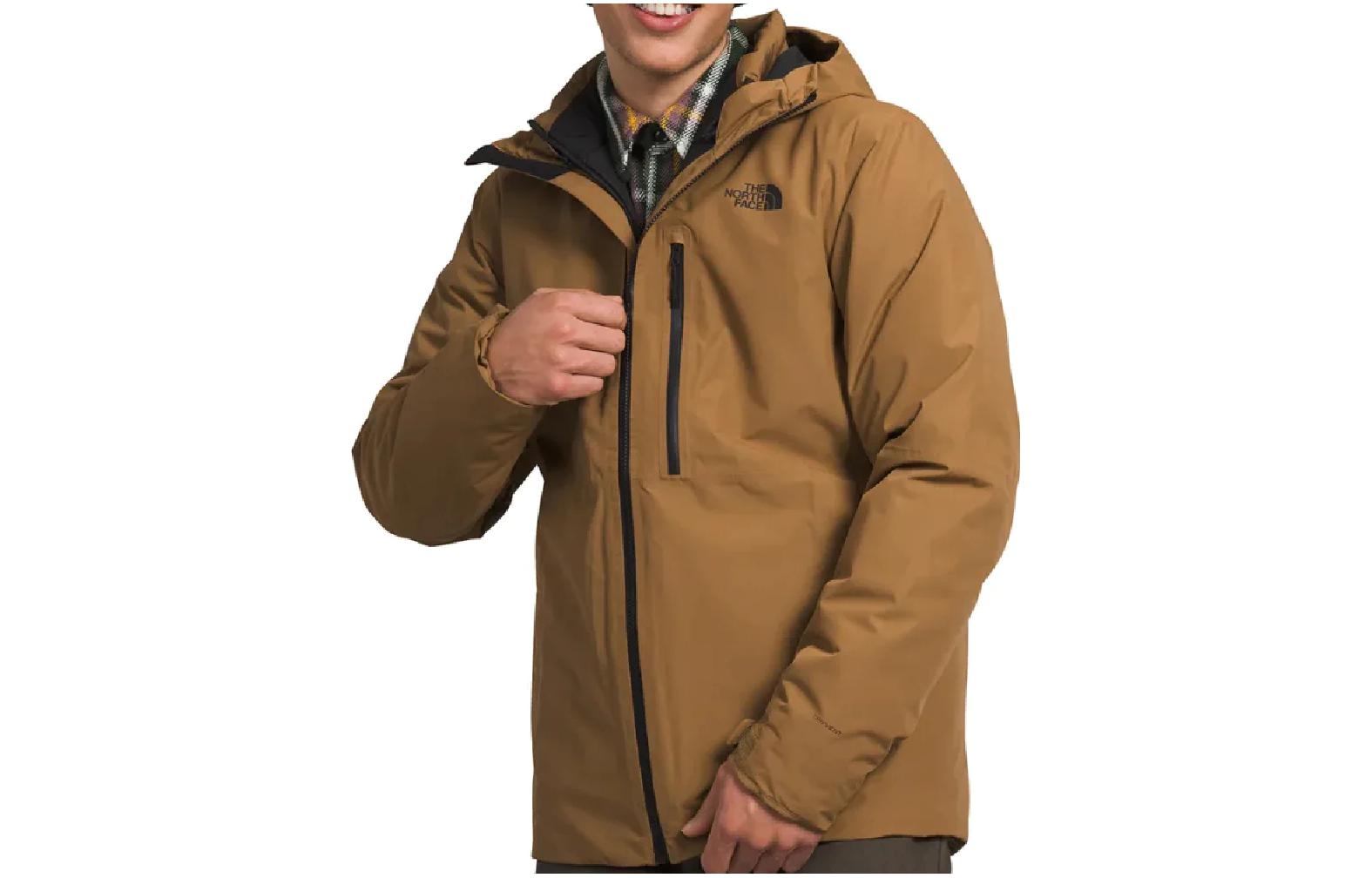 TNF Brown Outdoor Zip-Up Hoodie Jacket NF0A84IG -YW3 圖 2