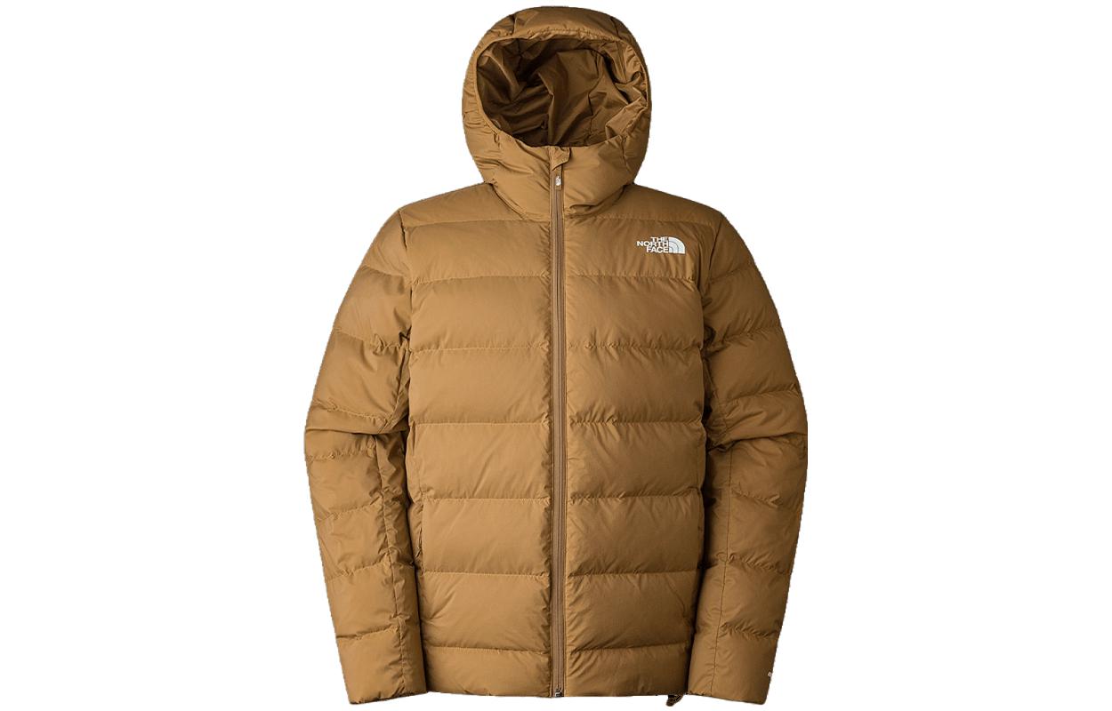 TNF Brown Urban Exploration Water-Resistant Down Jacket NF0A7W7N-173