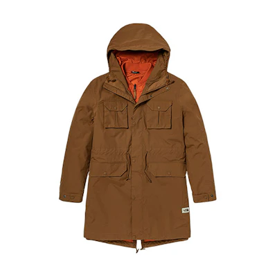 TNF Brown Waterproof 3-in-1 Hooded Jacket for Outdoors NF0A5B1A-0M2