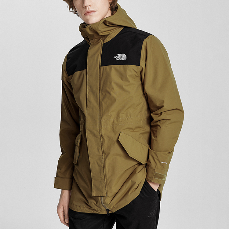 TNF Brown Waterproof Breathable Outdoor Hooded Jacket NF0A4NEK-173 圖 6