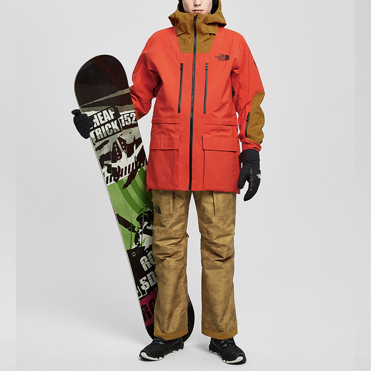 Lookbook 노스페이스 브라운 방수 아웃도어 팬츠 NF0A3M42-T49