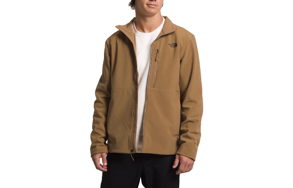 TNF Brown Waterproof Windbreaker Jacket NF0A84HR-173