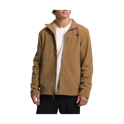 TNF Brown Waterproof Windbreaker Jacket NF0A84HR-173