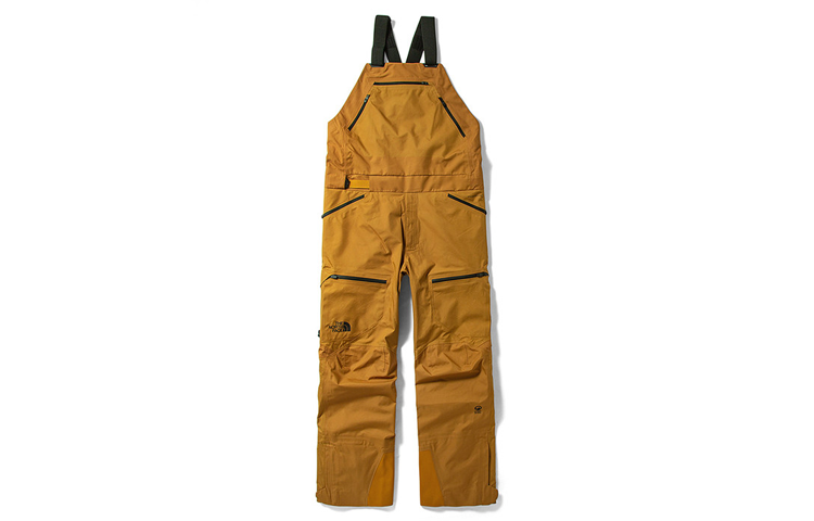 The North Face Brown Yellow Waterproof Breathable Outdoor Pants NF0A4QXO-VC7
