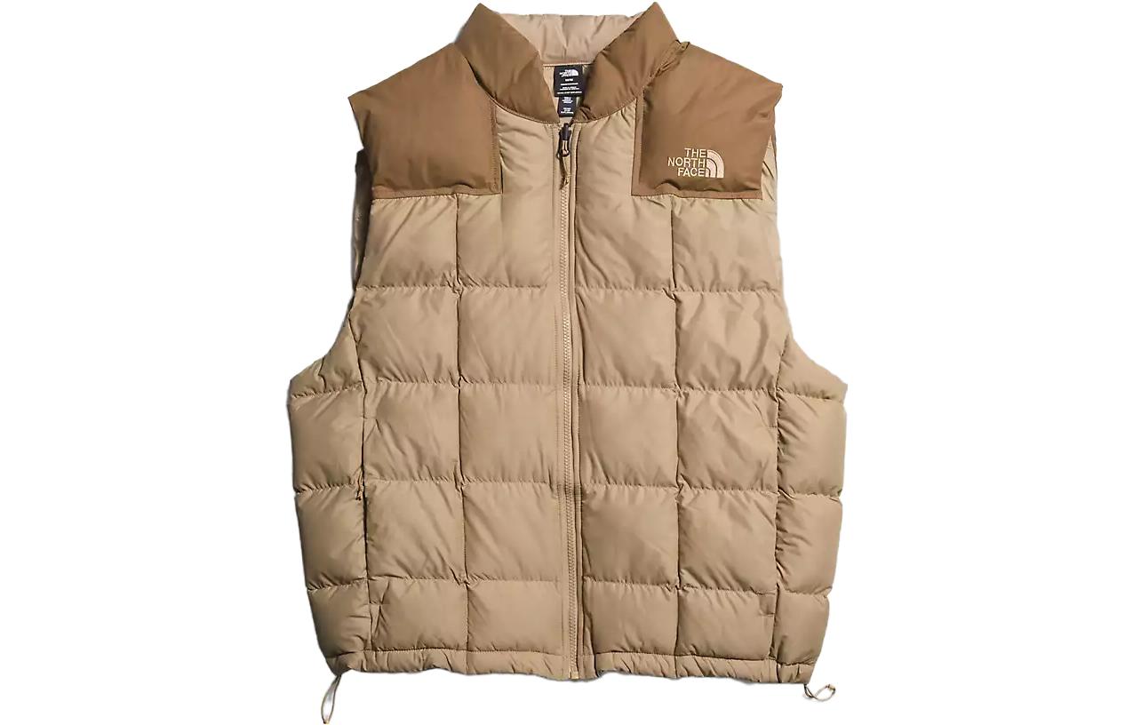 The North Face Brown Zip Vest NF0A831V-QV3