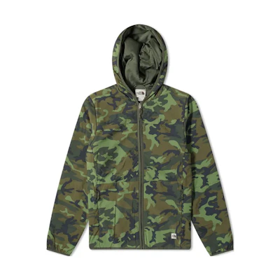 TNF Camo Full-Zip Hoodie Jacket - Camouflage NF0A7QHN-287
