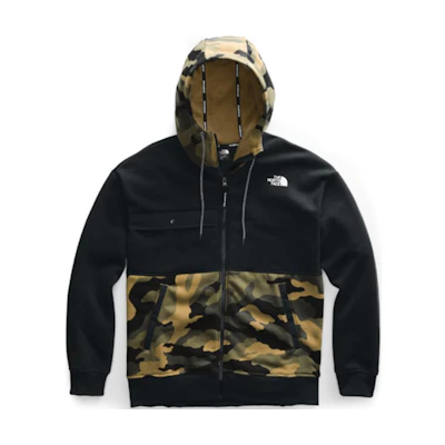 TNF Camo Patchwork Hooded Jacket Camo NF0A3XB3-FQ9