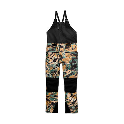 TNF Camo Ski Bib Pants Outdoor Windproof NF0A3M22-U5L