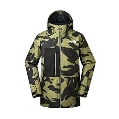 TNF Camo Waterproof Insulated Outdoor Hooded Jacket NF0A3IFB-N0W