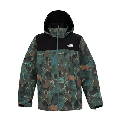 TNF Camo Windproof Hooded Jacket NF0A88RD-OTC