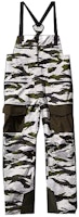 The North Face Camouflage Ski Pants with Braces - Green NF0A5ACC-366 The North Face Camouflage Ski Pants with Braces - Green NF0A5ACC-366