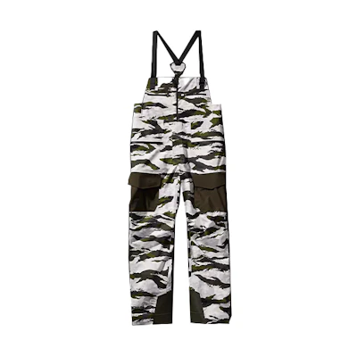 TNF Camouflage Ski Pants with Braces - Green NF0A5ACC-366
