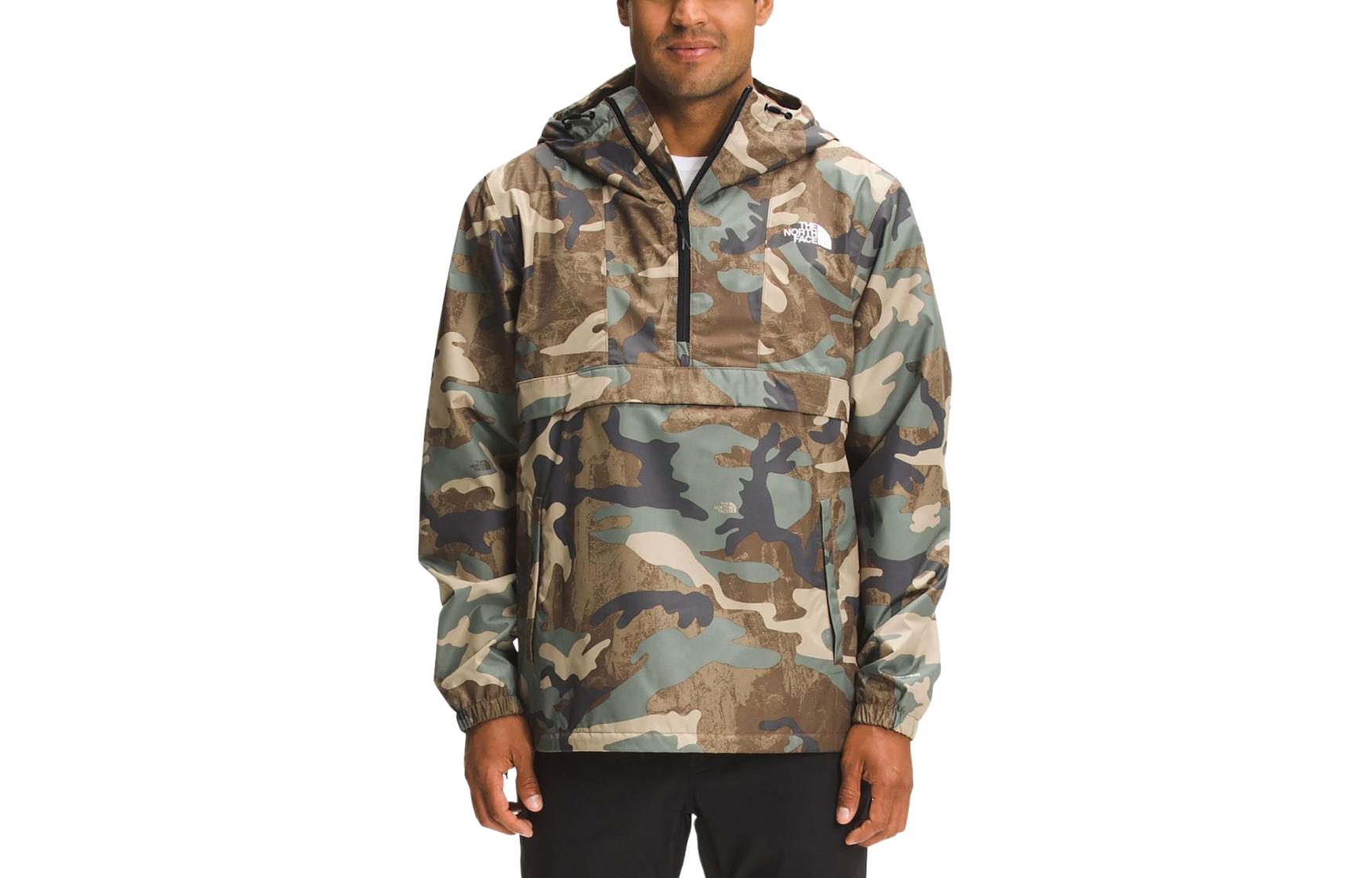 TNF Camouflage Waterproof Hooded Jacket NF0A7UH4-554