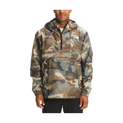TNF Camouflage Waterproof Hooded Jacket NF0A7UH4-554
