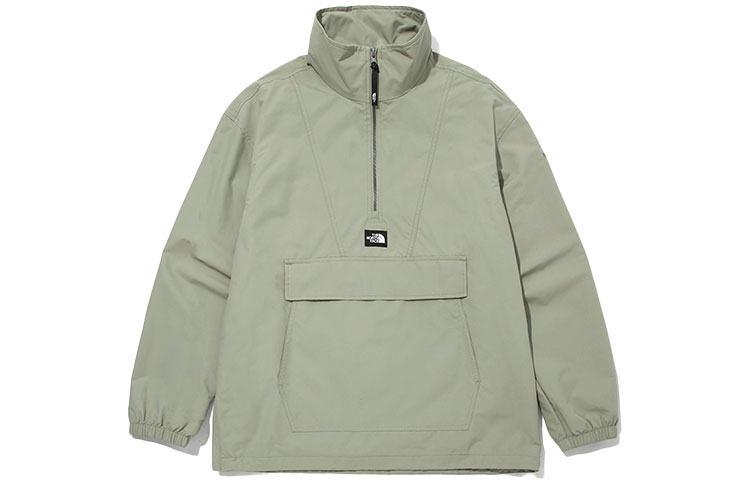 The North Face Camper Anorak Half-Zip Pullover Jacket Light Green Unisex NA3BM50G