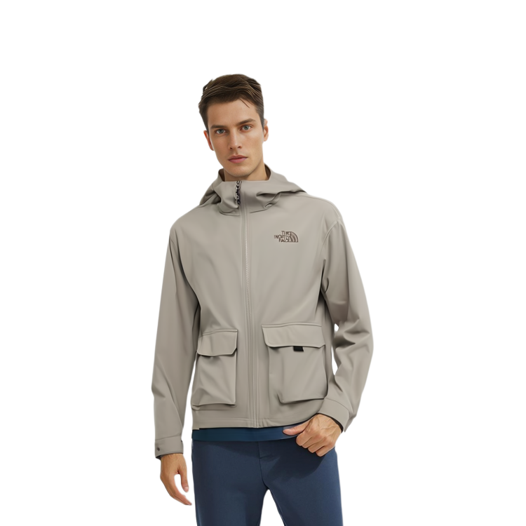 TNF Camper Embroidered Hoodie Casual Jacket Unisex Off-White NJ3BP06B 圖 4