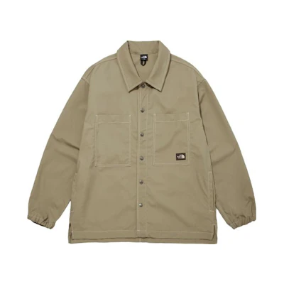 TNF Camper Logo Stitch Jacket Khaki NJ3BM60B