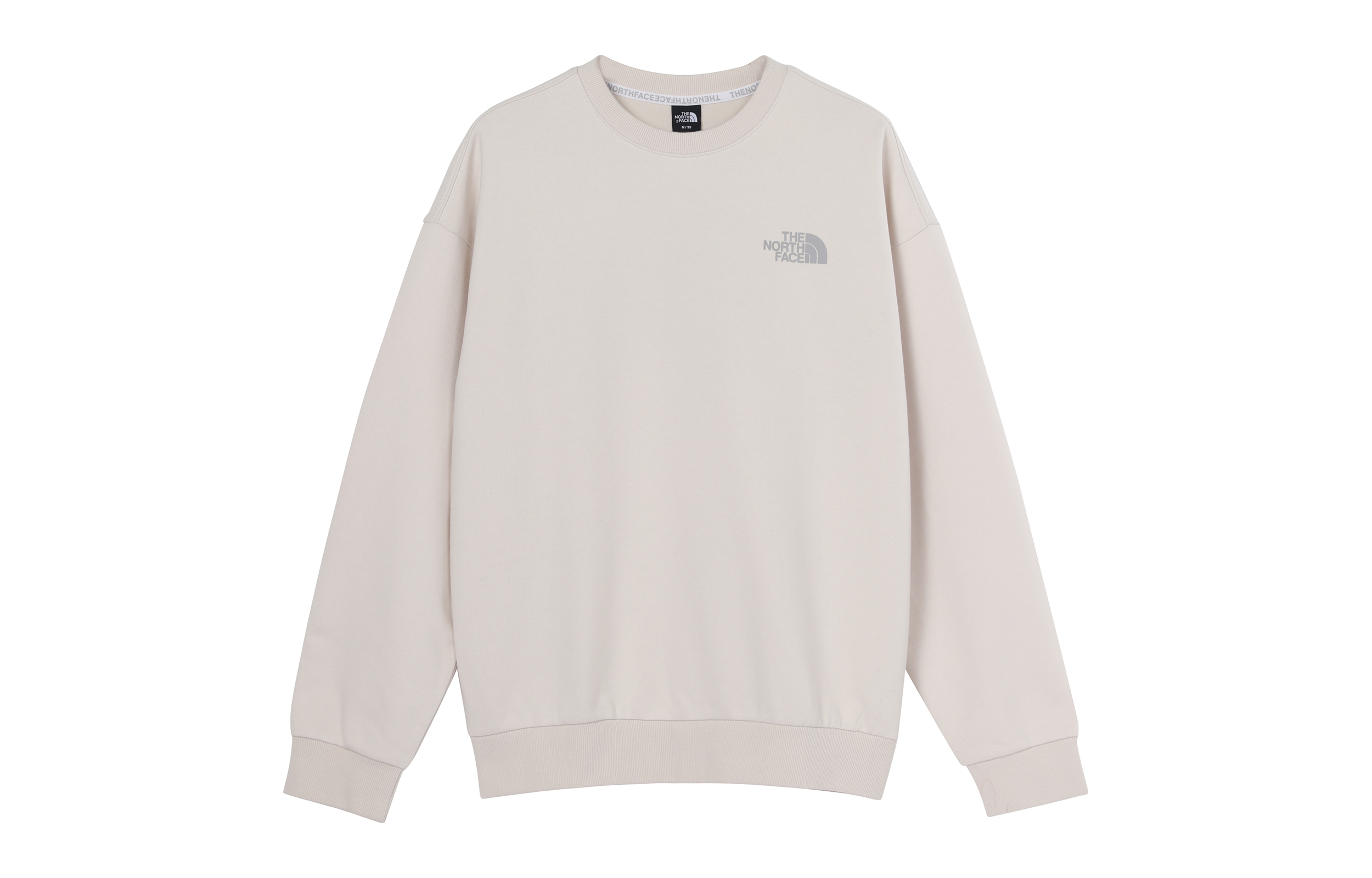 TNF Campground Graphic Crewneck Sweatshirt White - Unisex Casual Wear NM5MN01B 圖 2