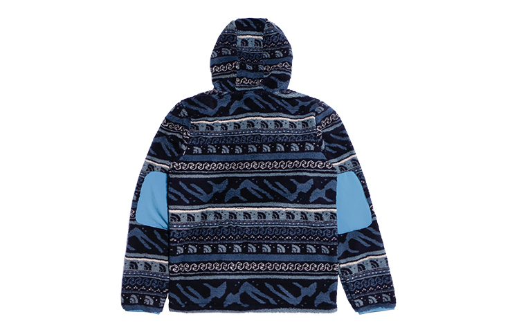 TNF Campshire 1/2 Zip Fleece Hoodie Jacket Navy Blue NF0A5GMT-2F3 圖 3